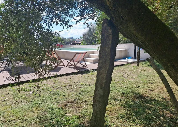 Casa Rustica Com Terraco E Jardim Holiday home